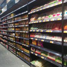 Shelf; Supermarket Shelf; Storage Shelf; Display Shelf; Convenience Store; Wood Grain; Thickened; Supermarket; Kiosk Stationery; Baby Store;Rack thumbnail-2