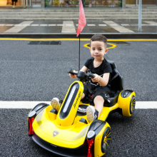 Children's go Kart, Electric Bike, Four-wheel Drifting Racing Car, Playable Toy Car, Rechargeable Electric Bike thumbnail-2