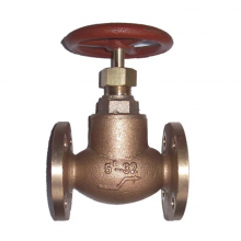 JIS High Quality Bronze Globe Valve Angel Globe Valve Flanged End Marine Bronze Globe thumbnail-5