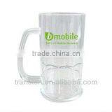 500ML Plastic Beer Mugs Promotional Water Cups thumbnail-1
