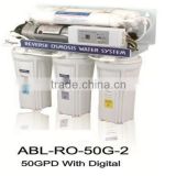 Digital RO Filter Water Treatment Equipment 50gpd Water Filter