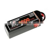 5200mah hard case AGA Power 4S lipo battery with Dean Bullet connector 1/8 RC Car for racing Rechargeable Battery