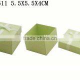 Custom Fancy Art Paper Gift Packaging Box With Bowknot Manufactures P511 thumbnail-1