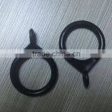 Plastic Curtain Ring Hanging Ring Hanging / The Shower Curtain Hook Ring / Rome Bar Steel Pipe / Curtain Ring Buckle thumbnail-5