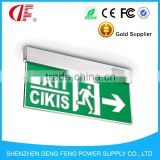 emergency exit light with for design custom