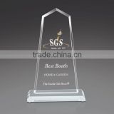acrylic trophy with silk screen printing logo, acrylic trophy made in china
