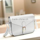 2016 Alibaba express china fancy leather shoulder bag popular leather lady bags classical girl waterproof bags