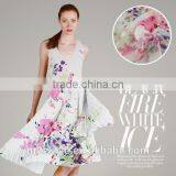 Natural Silk Fabric Digtital Printing Soft Chiffon Fabric
