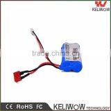 7.4V 1500mAh Li-ion Car Battery for Remote Control Car 1:12 rc Car