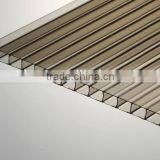 UV Coated Clear Hollow Polycarbonate Sheet/hollow Sun Panel for Building Material thumbnail-3