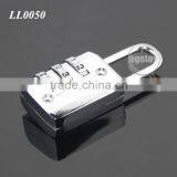 New Travel 3 Digit Code Safe Combination Zinc Alloy Metal Padlock Suitcase Travel Luggage Password Digital Lock thumbnail-4