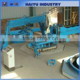 Vertical core axis vibration concrete pipe shaping machine