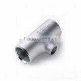 ANSI/ASME/ GB12459 Butt-Weld Stainless Steel Reducer Tee /Straight/ Coupling Made in China thumbnail-1