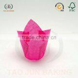 Grease Proof Paper Cake Baking Cups Cupcake Liners Flower Shape Pretty Muffin Cups