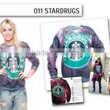 Fashion Enjoy Coffee High Quality 3d Digital Print Fullprint Crewneck Sweatshirt Spring Autumn Unisex Custom Oversized Pullover thumbnail-1