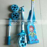 PLASTIC FOLDING TRI SCOOTER, CHILDREN KIDS SCOOTER ,CHEAP THREE WHEEL SCOOTER thumbnail-2