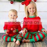 Organic Cotton Baby Striped Christmas Pajamas for Family Matching thumbnail-1