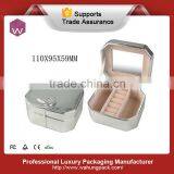 Silver Leather Jewelry Gift Boxes Supplier thumbnail-1