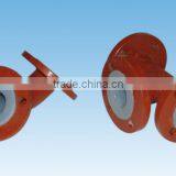 Polytetrafluoroethylene (F4)-lined Tee