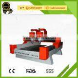 3d Used Granite Bridge Saw for Sale QL-1218 Cnc Water Jet Cutting Machine Stone Profiling Machine Cnc Router