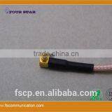 RG316 Cable Assembly With SMA RP-Female Bulkhead to MCX Male Right Angle Connector thumbnail-6