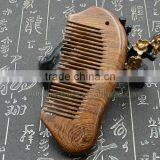 Afro Flea Wooden Barber Hair Comb thumbnail-5