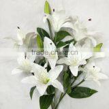 Cheap Artificial Wholesale Silk Flowers Lily Flower Long Stem thumbnail-2