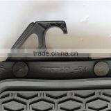 Rubber Car Floor Mat Set - 4/5-Pc. Set, Black, Full-Size Auto Vehicles for Ford Fusion thumbnail-3