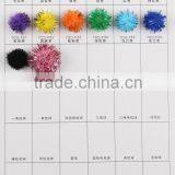 Beautiful Yellow Pom Pom With High Quality Low Price for Christmas Decorations thumbnail-5
