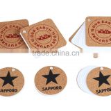 2014 Hot sale wood cover notepad cup mat