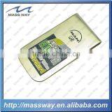 Promotional Custom Brass Etched Money Clip