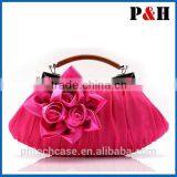 2015 New Arrival Women Soft Monogrammable Seersucker Cotton Stripe Material Seersucker Cosmtic Bag Makeup Bag S thumbnail-1