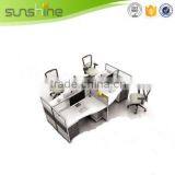 Practical Best Choice Office Round Workstation thumbnail-4