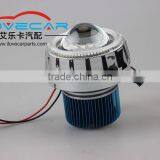 Wholesale Price Motorcycle Headlight Kit, LED Projector Lens With Cloorful Angel Eyes thumbnail-5