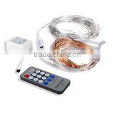 Twinkle 20ft 120LED's Copper Wire LED Lights Copper Wire LED Starry Light With Remote Controller thumbnail-4