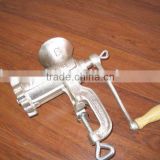 8# hand-operated electroplated tin meat mincer(factory)