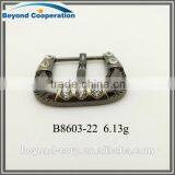 22mm Anti Brass Plated Crystal Pin Buckle for Women Shoes thumbnail-3