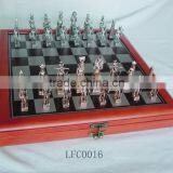 Metal Golf Pieces Design International Chess