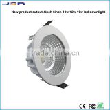 New product 9w 10w whole series size cob led downlight