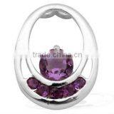 Wholesale Supplier 925 Sterling Silver Beautiful Gemstone Pendant thumbnail-1