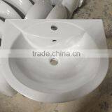 Bathroom Sanitary Ware Ceramic Wash Basin With Pedestal Single Hole Wash Basin Cheap Bathroom Basin P001 thumbnail-5