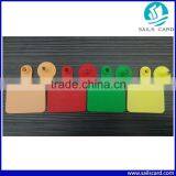Factory Direct Wholesale Colorful Cattle Cow Ear Tag With Female Tag 75*60mm