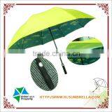 30" Big Size Blue Sky Double Canopy Golf Umbrella thumbnail-1