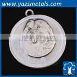 Factory Custom Antique Pet id Tag Pendant thumbnail-2