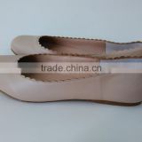 cx072 girl's genuine leather ballerina shoe