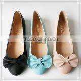CX068 2017 Trendy Lady Flat Ballerina Shoe With Floral Accents thumbnail-3