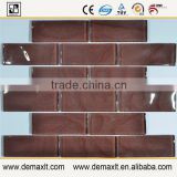 building decorative wall covering Gold Foil Glass mosaic tile