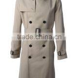 2014 new style khaki trench coat men