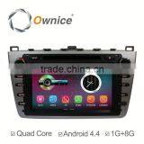 Factory Price Quad Core Android 4.4 up to Android 5.1 Car Stereo for Mazda 6 With RDS thumbnail-1