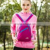 Top quality women girls pink mini lightweight travel money purse wallet waterproof backpack waist chest bag